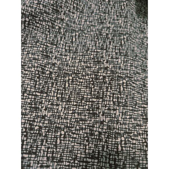 NWT Claiborne Men's LS Easy Care Black Line Print Shirt 2XL - Picture 6 of 6